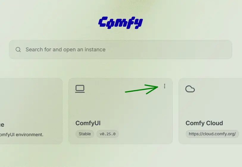 ComfyUI setup